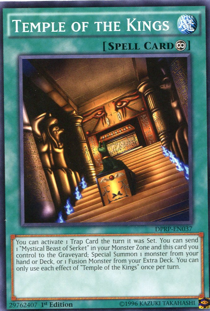 Yugioh Duelist Pack Rivals of the Pharaoh Temple of the Kings DPRP-EN037