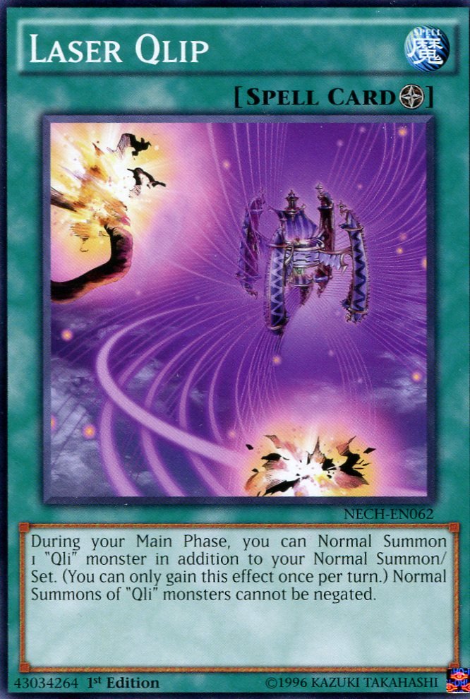 Yugioh Duelist New Challengers, Laser Qlip NECH-EN062