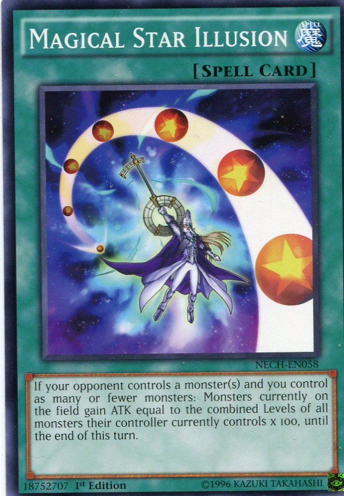 Yugioh Duelist New Challengers, Magical Star Illusion NECH-EN058
