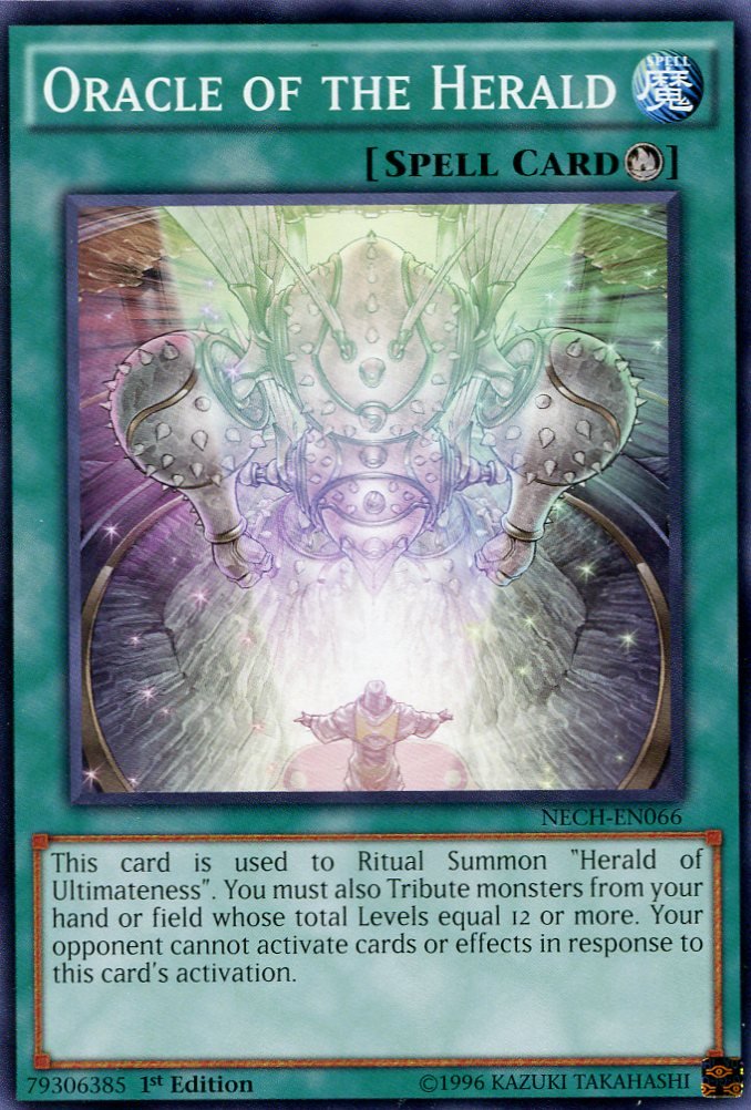 Yugioh Duelist New Challengers, Oracle of the Herald NECH-EN066
