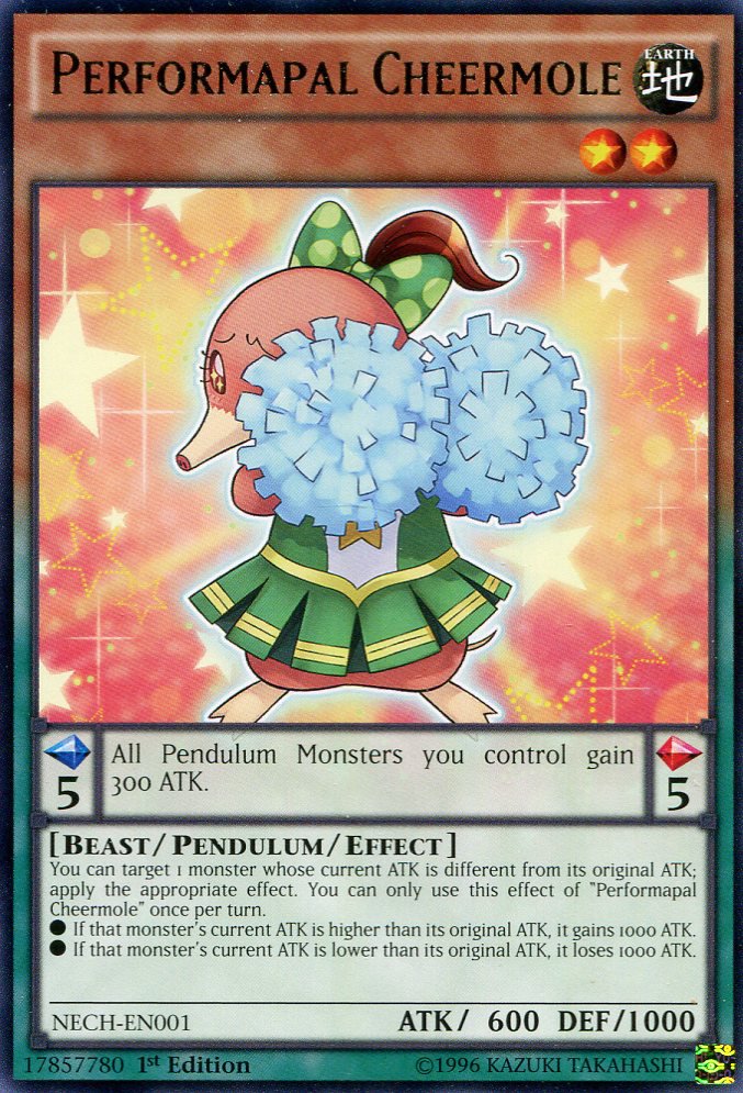 Yugioh Duelist New Challengers, Performapal Cheermole NECH-EN001