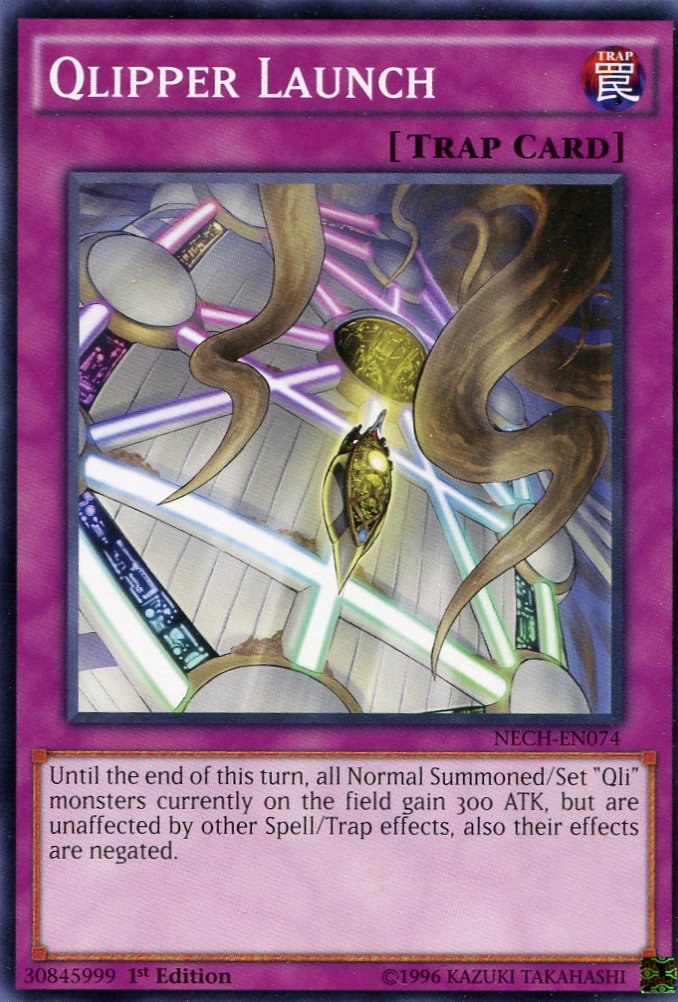 Yugioh Duelist New Challengers, Qlipper Lanch NECH-EN074