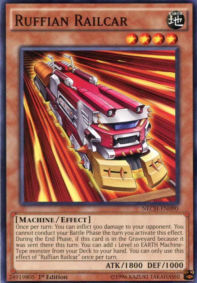 Yugioh Duelist New Challengers, Ruffian Railcar NECH-EN090