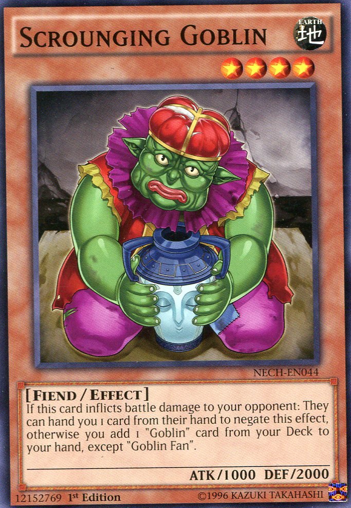 Yugioh Duelist New Challengers, Scrounging Goblin NECH-EN044