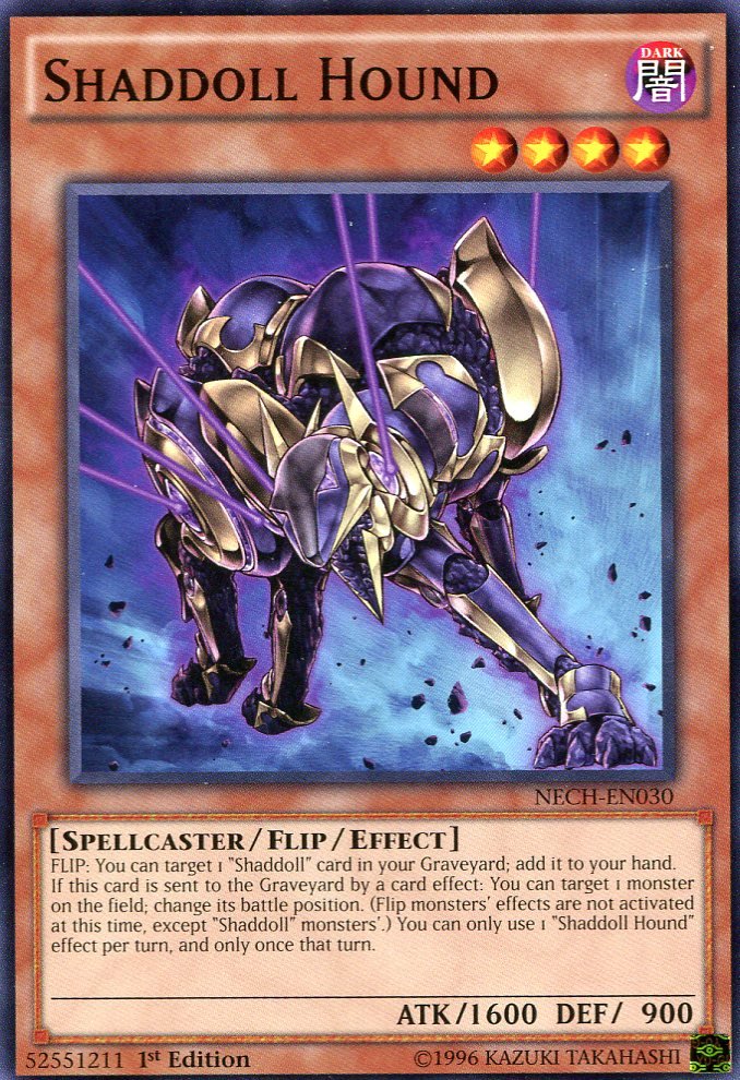 Yugioh Duelist New Challengers, Shaddoll Hound NECH-EN030