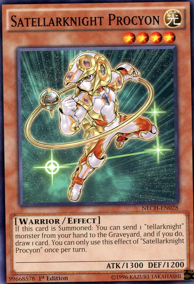 Yugioh Duelist New Challengers, Satellerknight Procyon NECH-EN028
