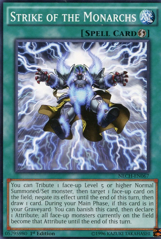 Yugioh Duelist New Challengers, Strike of the Monarchs NECH-EN067