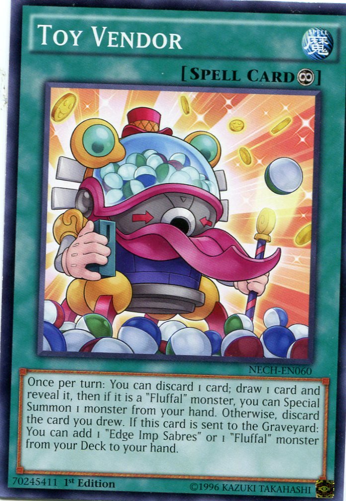 Yugioh Duelist New Challengers, Toy Vendor NECH-EN060