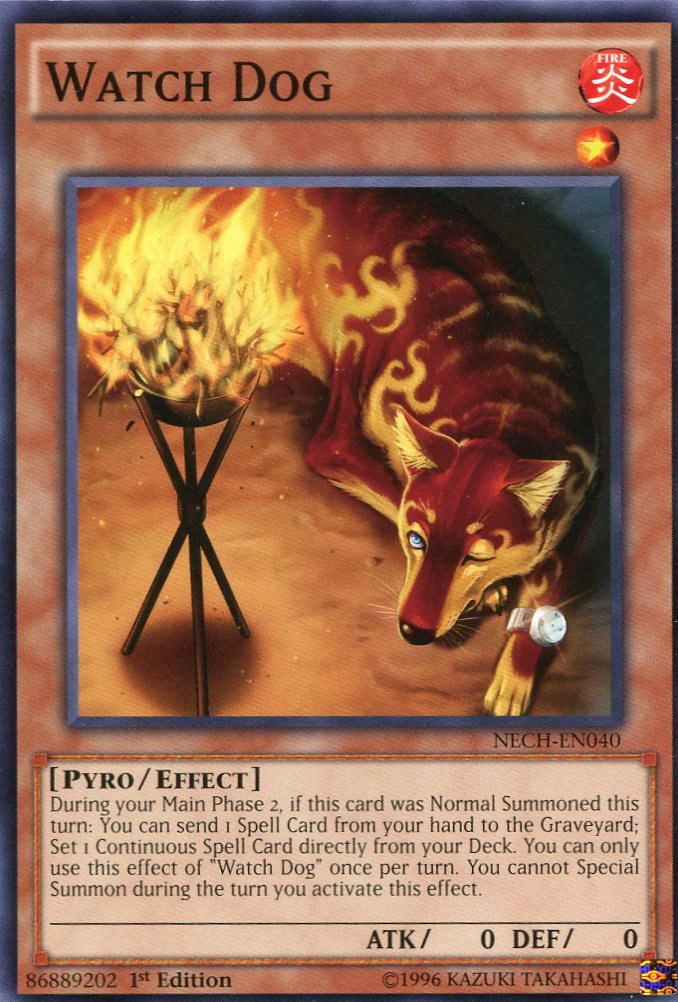 Yugioh Duelist New Challengers, Watch Dog NECH-EN040