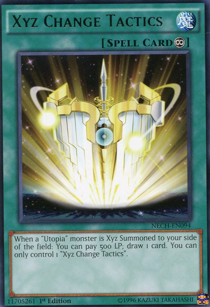 Yugioh Duelist New Challengers, XYZ Change Tactics NECH-EN094