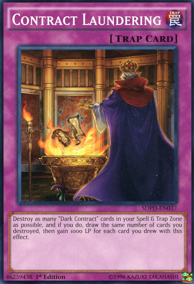 Yugioh Pendulum Domination Contract Laundering, SDPD-EN037