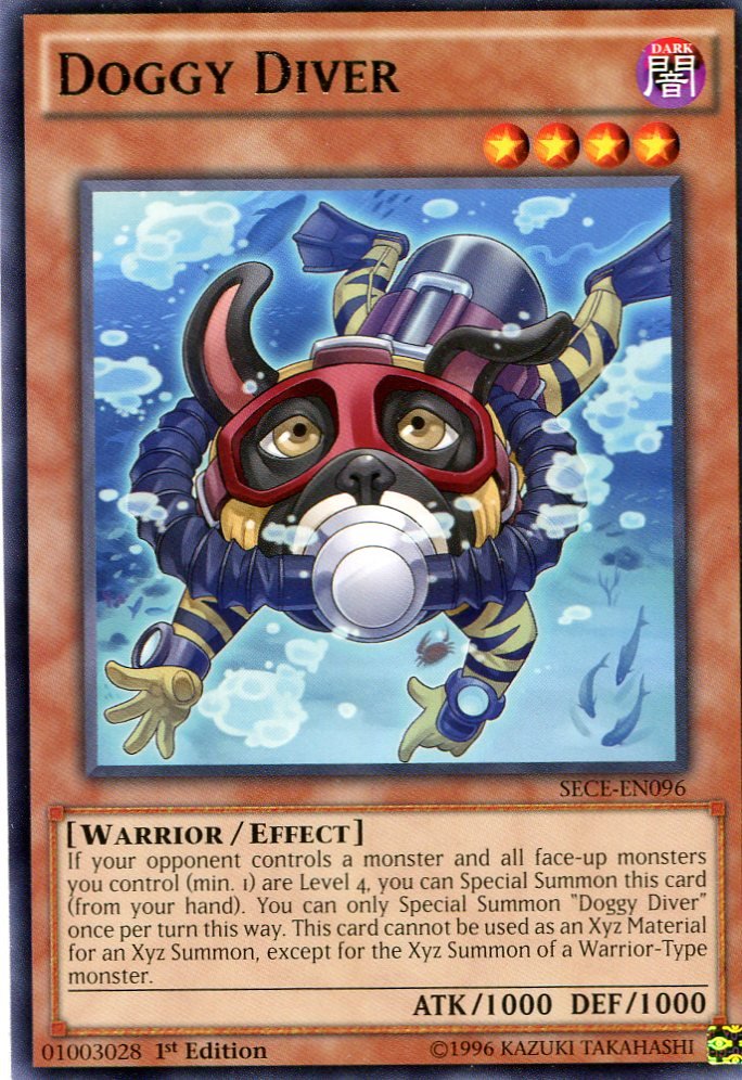Yugioh Secrets of Eternity Doggy Diver, SECE-EN096