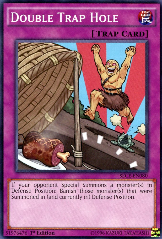 Yugioh Secrets of Eternity Double Trap Hole, SECE-EN080