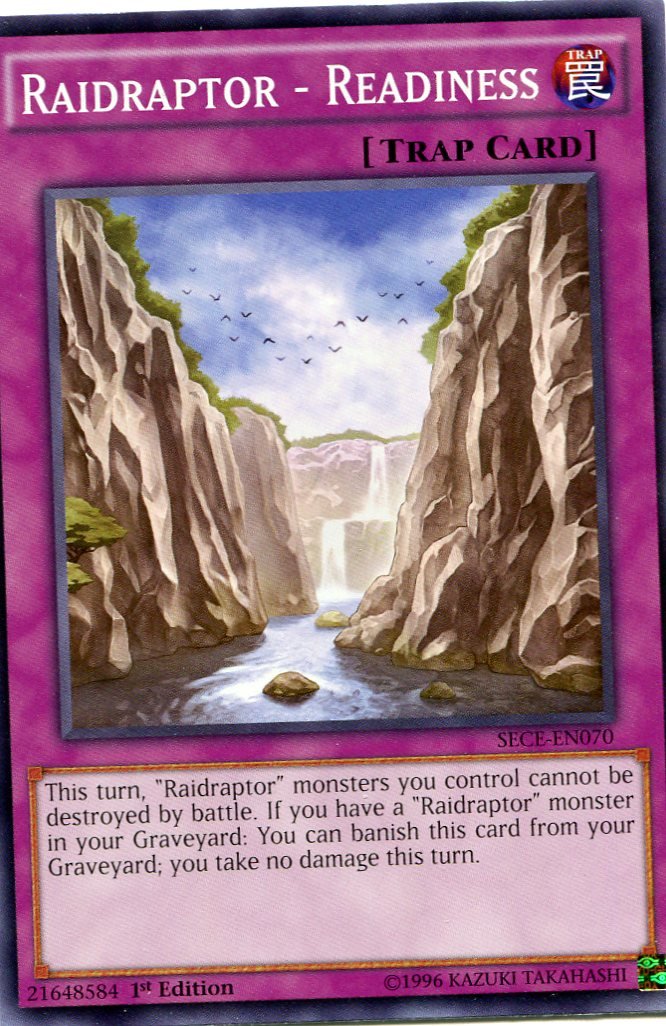 Yugioh - Secrets of Eternity - Raidraptor Readiness - SECE-EN070