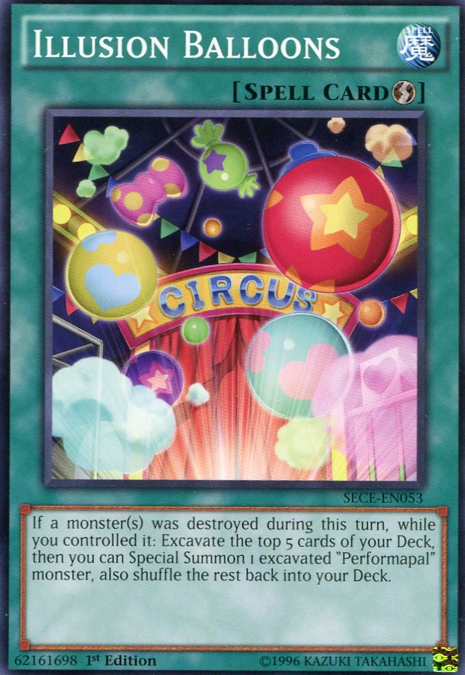 Yugioh - Secrets of Eternity - Illusion Balloons - SECE-EN053