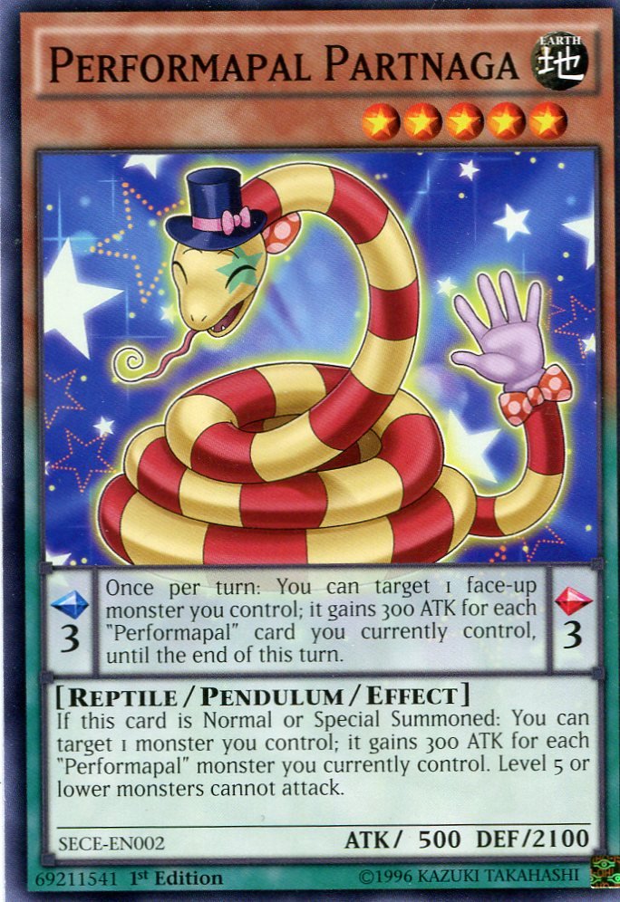 Yugioh - Secrets of Eternity - Performapal Partnaga - SECE-EN002