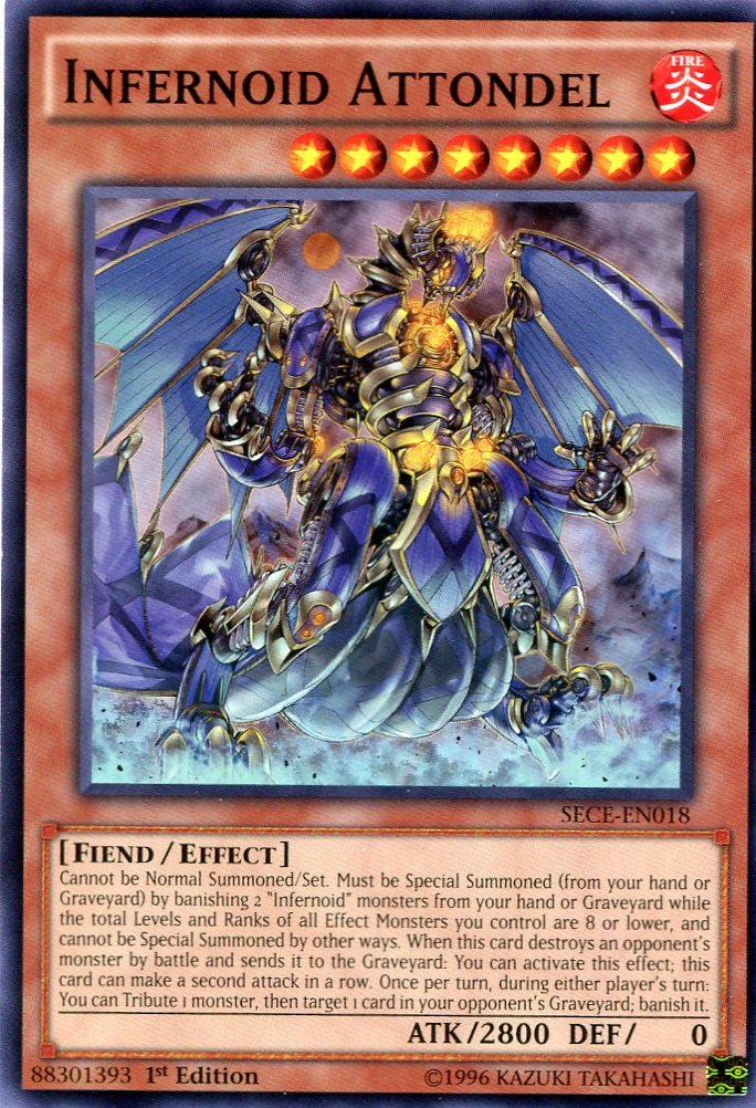 Yugioh - Secrets of Eternity - Infernoid Attondel - SECE-EN018