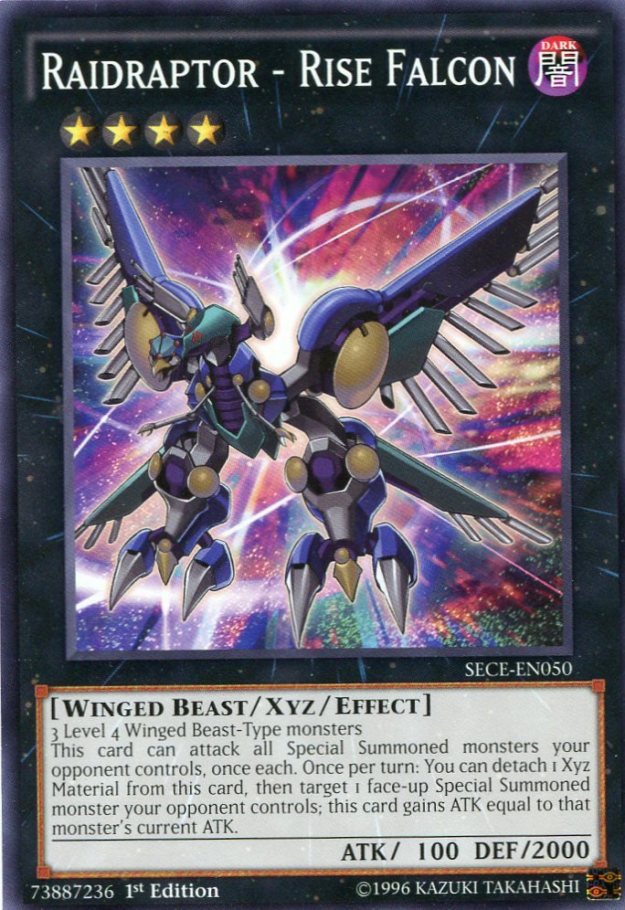 Yugioh - Secrets of Eternity - Raidraptor Rise Falcon - SECE-EN050
