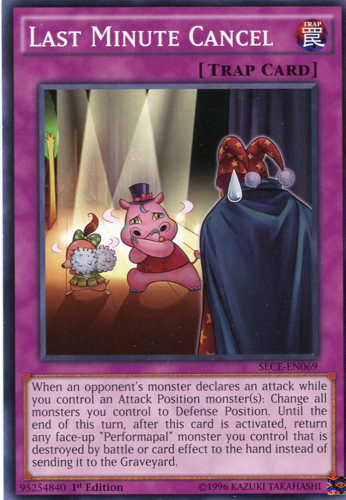 Yugioh - Secrets of Eternity - Last Minute Cancel - SECE-EN069