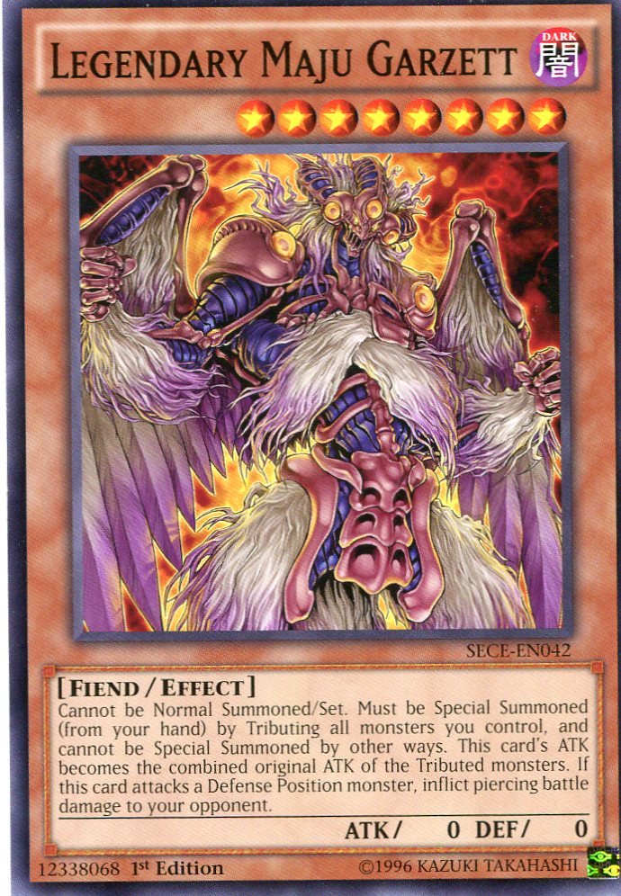 Yugioh - Secrets of Eternity - Legendary Maju Garzett - SECE-EN042