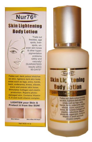 (Free Gift!!!)90 DAYS MONEY BACK GUARANTEE!!!Nur76 Skin Lightening Body Lotion.