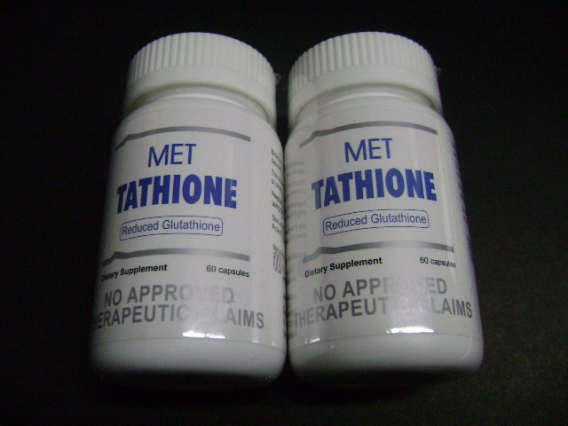 2 bottle METtathione Japan L-Glutathione 60 capsules (FREE SHIPPING)