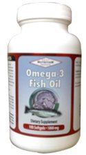 OMEGA 3 (Fish Oil) 1000mg (100 Softgels) Anti Acne (Free Shipping Worldwide)