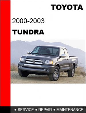 2003 manual repair toyota tundra #2