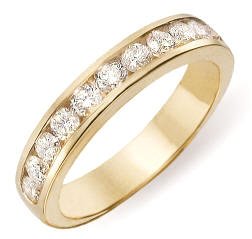 14k Diamond Band Ring 1.00 ctw
