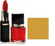 Lipstick/Nail Polish Combo - Gold