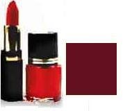 Lipstick/ Nail Polish Combo - Burgundy