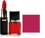 Lipstick/ Nail Polish Combo - Flaming Fuchia