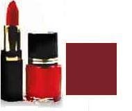 Lipstick/ Nail Polish Combo - Plum