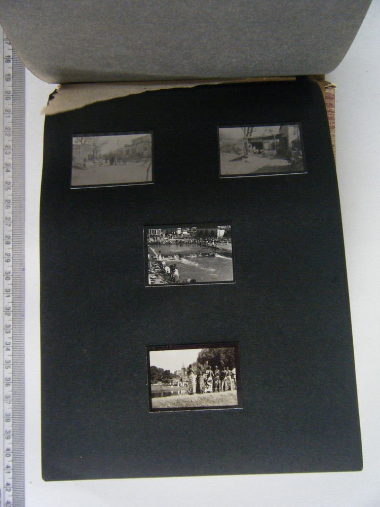 Indian Photograph Album, Antique Vintage Photographs Rare Small Pictures #305