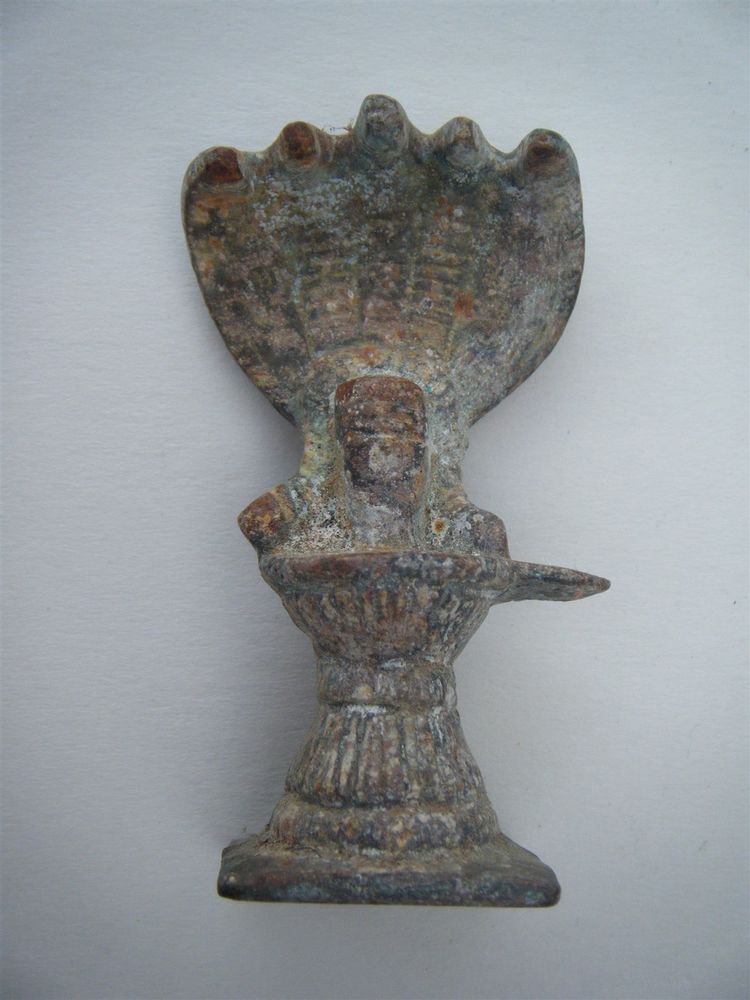 Brass SHIVA LINGAM YONI Antique Statue Rare Collectible Hindu God Vintage #1048