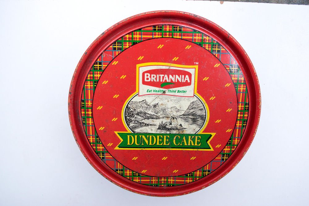Old Sweets Tin Box, Rare Collectible Litho Printed Tin Boxes India #1493