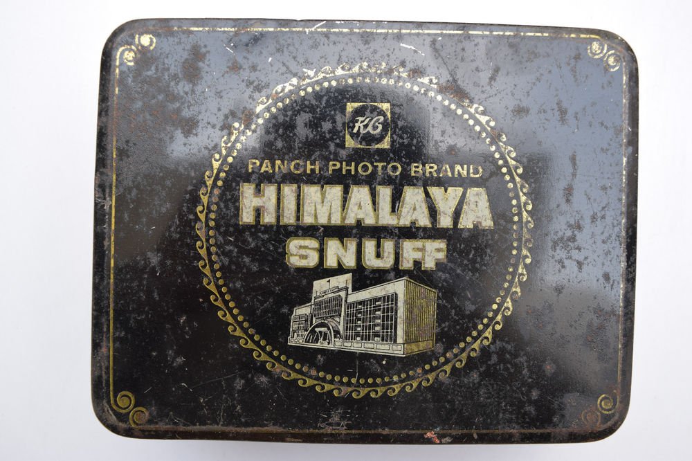 Old Sweets Tin Box, Rare Collectible Litho Printed Tin Boxes India #1344