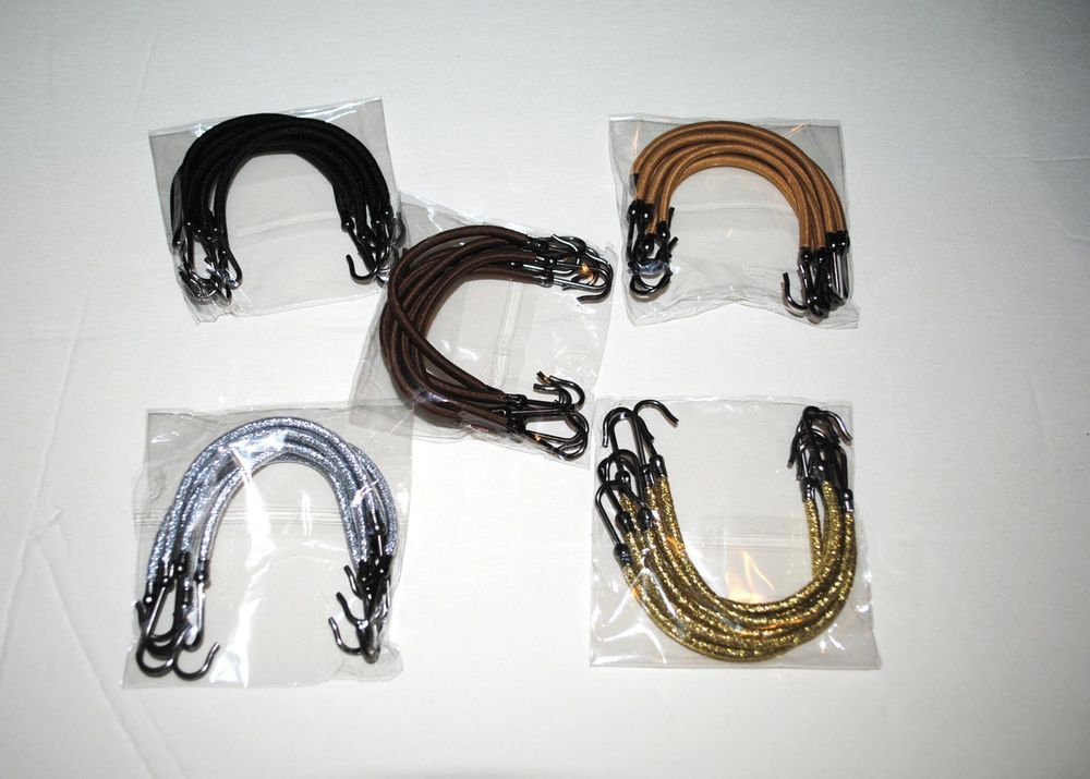6 PCS Ponytail Hooks Holder Bungee Bands Hair Styling