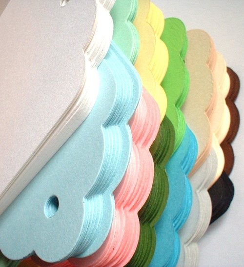 Extra Large Blank Tags - 50
