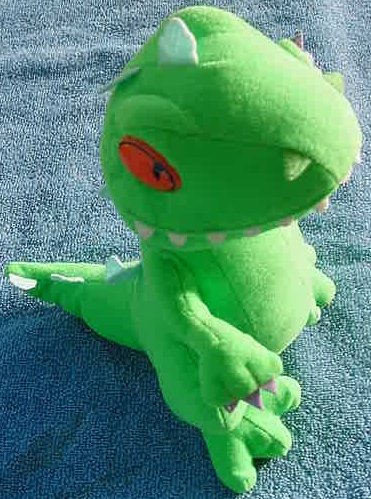 Reptar Rugrats Dinosaur Dragon Stuffed Plush 9" Nanco