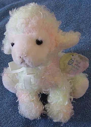 Plushland Lambchop Lamb Sheep Tie Dye Beanie Plush