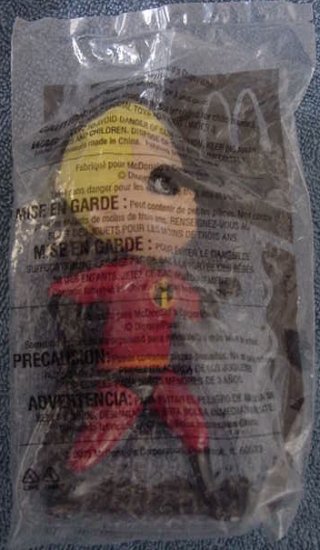 McDonalds Dash Incredible Figure Incredibles #2 MIP '05