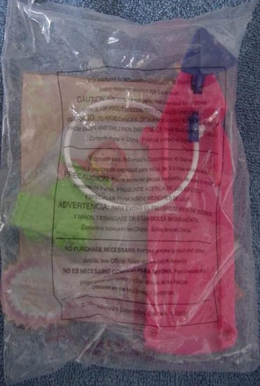 McDonalds Goofy Movie Sylvia Launch Toy 2000 #2 MIP