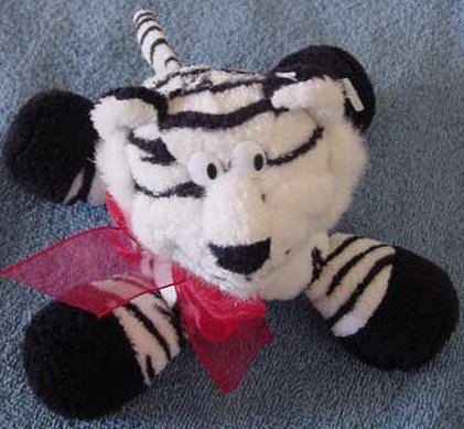 Preferred Plush White Tiger Chubby Feet Stuffed Plush