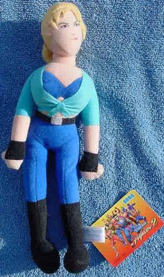 Virtua Fighter 2 Sarah UFO Catcher Doll Tag 1995 #2