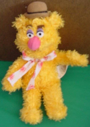 Muppet Show Sababa Fozzie Bear Beanie Stuffed Plush 9"