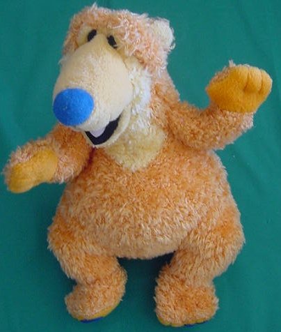 Orange Bear in Big Blue House Stuffed Plush 7" Applause