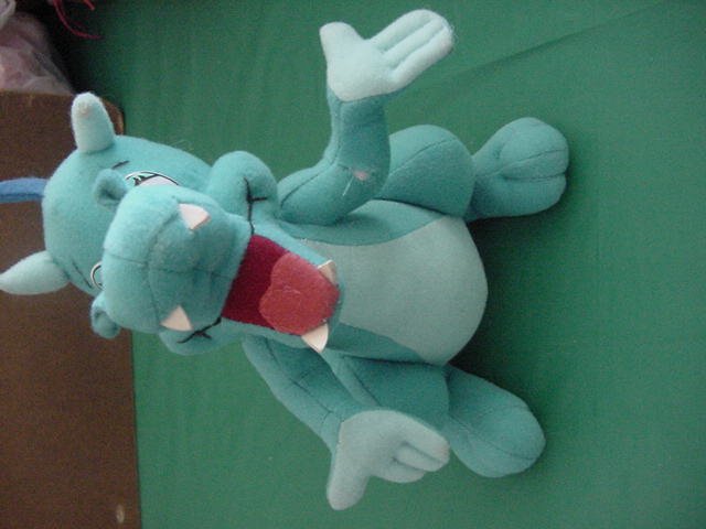 Tale of Tillie's Dragon Blue Stuffed Plush 8" Stribling
