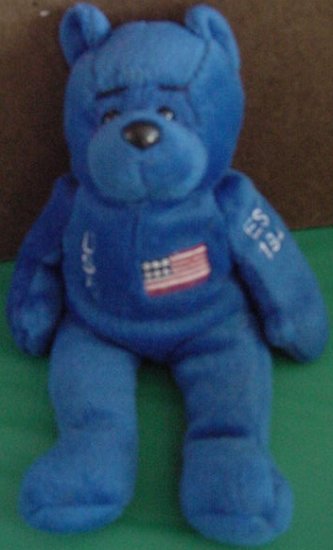 USAF United States Air Force Blue Bear Beanie Plush 6"