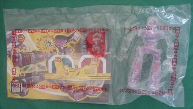 McDonald's Spy Kids 3-D Clear Robot Glasses & Comic MIP
